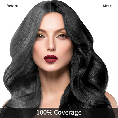 Herbal 3 in 1 Dye Instant Black Hair Shampoo(300Ml)